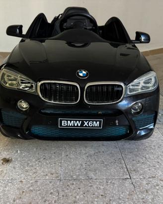 BMW X6Mper bambini 12 V-nera-telecomando parentale