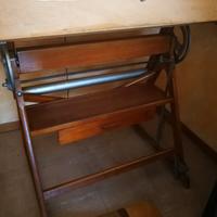 tavolo da disegno vintage arredo
