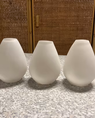 Paralumi in vetro satinato