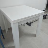 Tavolo allungabile bianco
