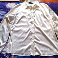 CAMICETTA BLOUSE SANDRO FERRONE Mis. XL Lucida Us.