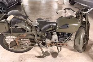 Moto Guzzi d’epoca ex militare