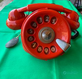 Telefono vintage a disco