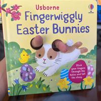 Libro Usborne Fingerwiggly Easter Bunnies