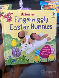 Libro Usborne Fingerwiggly Easter Bunnies