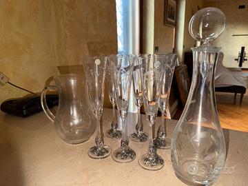 Set bicchieri con caraffa e brocca – completo