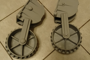 Ruote alaggio gommone tender