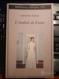 libro sandor marai eredità di eszter
