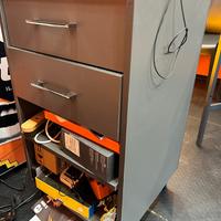 Banco Cassa con cassettiera