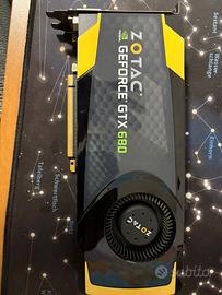 Scheda video zotac gtx 680 2 Gb ddr5