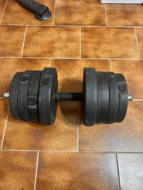 Manubri componibili 12 kg e 18 kg