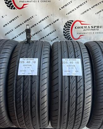 4 PNEUMATICI 225/40 R18 OVATION ESTIVE