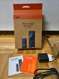 Fire TV Stick 4K Select 8GB Wi-Fi 5 - Nuovo