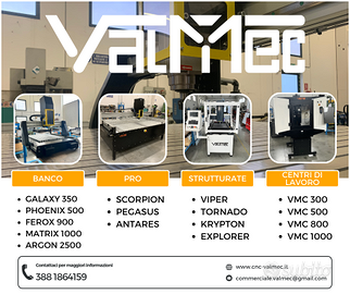 Pantografi CNC e Centri di Lavoro