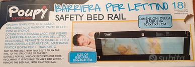 Barriera per lettino "Poupy zerotreanni" - 18 mesi
