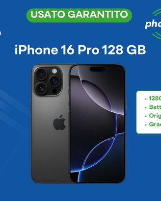 iPhone 16 Pro 128 GB USATO garantito