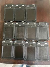 Lotto di 11 film holder linhof 9x12