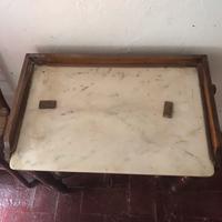 Tavolino trucco con specchio