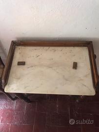 Tavolino trucco con specchio