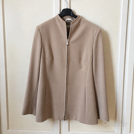 GUI&CO giacca casual beige vintage donna t. 44