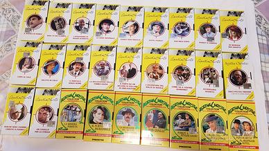 27 film TV HERCULE POIROT e MISS MARPLE in VHS 