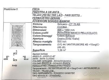 Finestra NUOVA SCHUCO