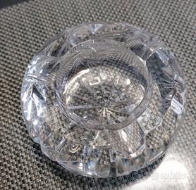 posacenere in cristallo nuovo