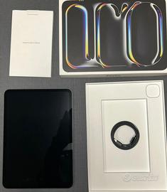 iPad Pro 11 M4 256gb + smart folio apple bianca
