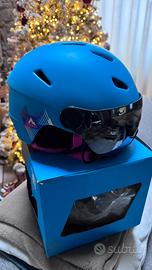 Casco da sci con visiera