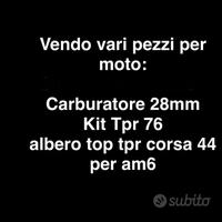 Pezzi moto am6/derbi