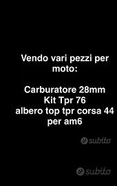 Pezzi moto am6/derbi