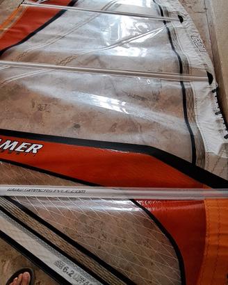 vela windsuerf simmer iron 6.2