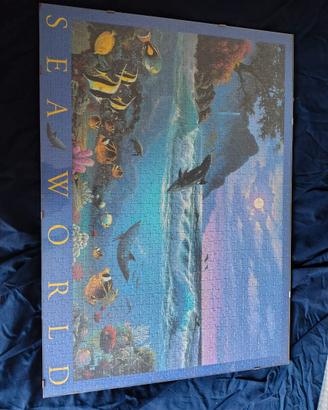 Puzzle Ravensburger vintage 1000 pezzi completo