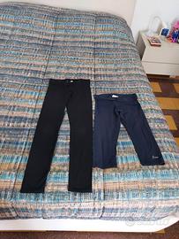 set 2 leggings cotone elasticizzato Brums tg.12aa