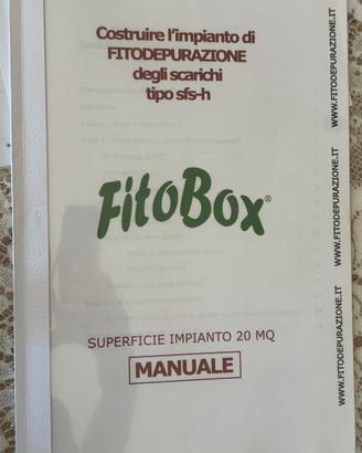 FITODEPURATORE FITOBOX 20MQ NUOVO