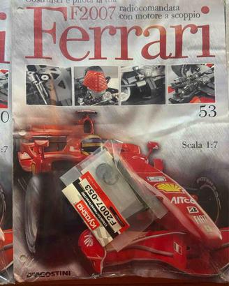 Ferrari F2007 DeAgostini busta montaggio n.53