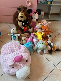 Lotto peluche vari