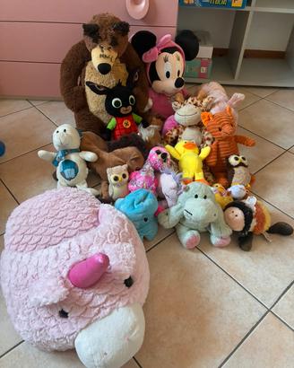 Lotto peluche vari