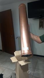 tubo scarico stufa pellet in rame