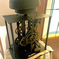 Antico meccanismo di orologio da torre - fine ‘800