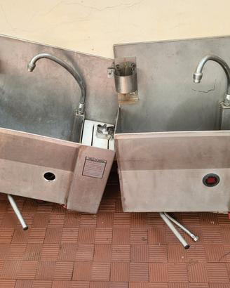 Lavabo in inox per macellazione