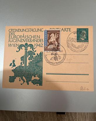 Cartolina delle radici europee Vienna 1942