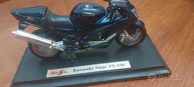 Modellino moto Maitso Kawasaki Ninja ZX-12R