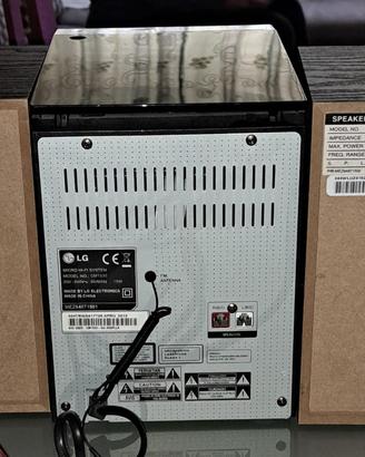 Sistema stereo con 2 casse acustiche LG -CM 1530