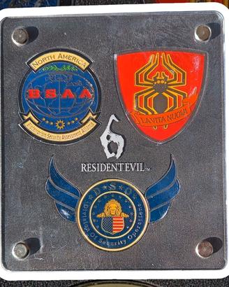 Medaglie Resident Evil 6 Collector's numerate