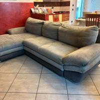 Divano letto apribile con con Chaise Long