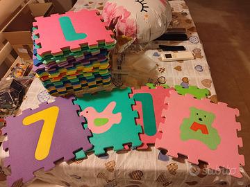 30 mattonelle di spugna per bambini