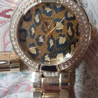 GUESS Gold Leopard Watch