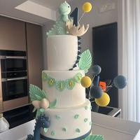 Torta scenografica tema dinosauri