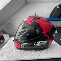 Casco X-lite 803 ultra carbon replica Carlos Checa